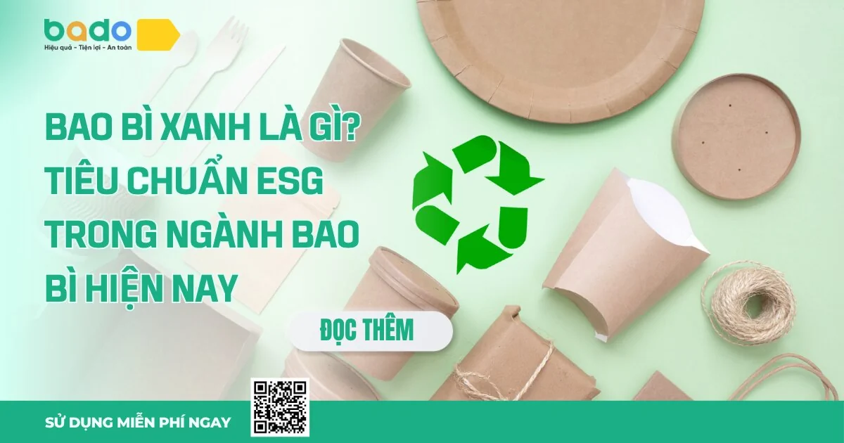 Bao bì xanh tiếp tục dẫn đầu xu hướng 